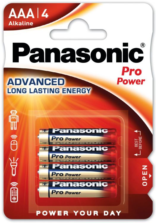 LR03PPG/4BP  Panasonic ProPower Batterie