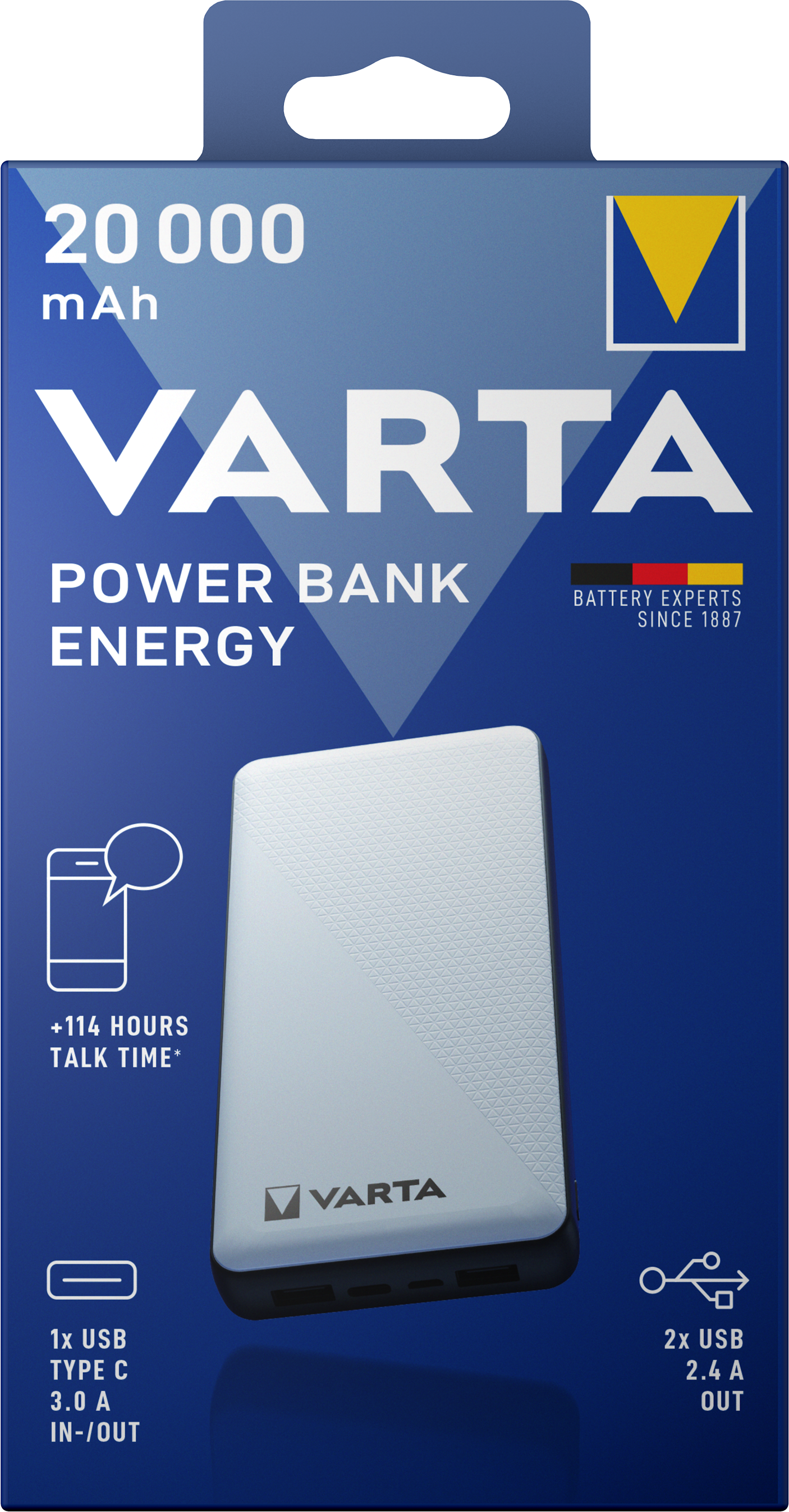 V57978 Varta Power Bank Energy 20000