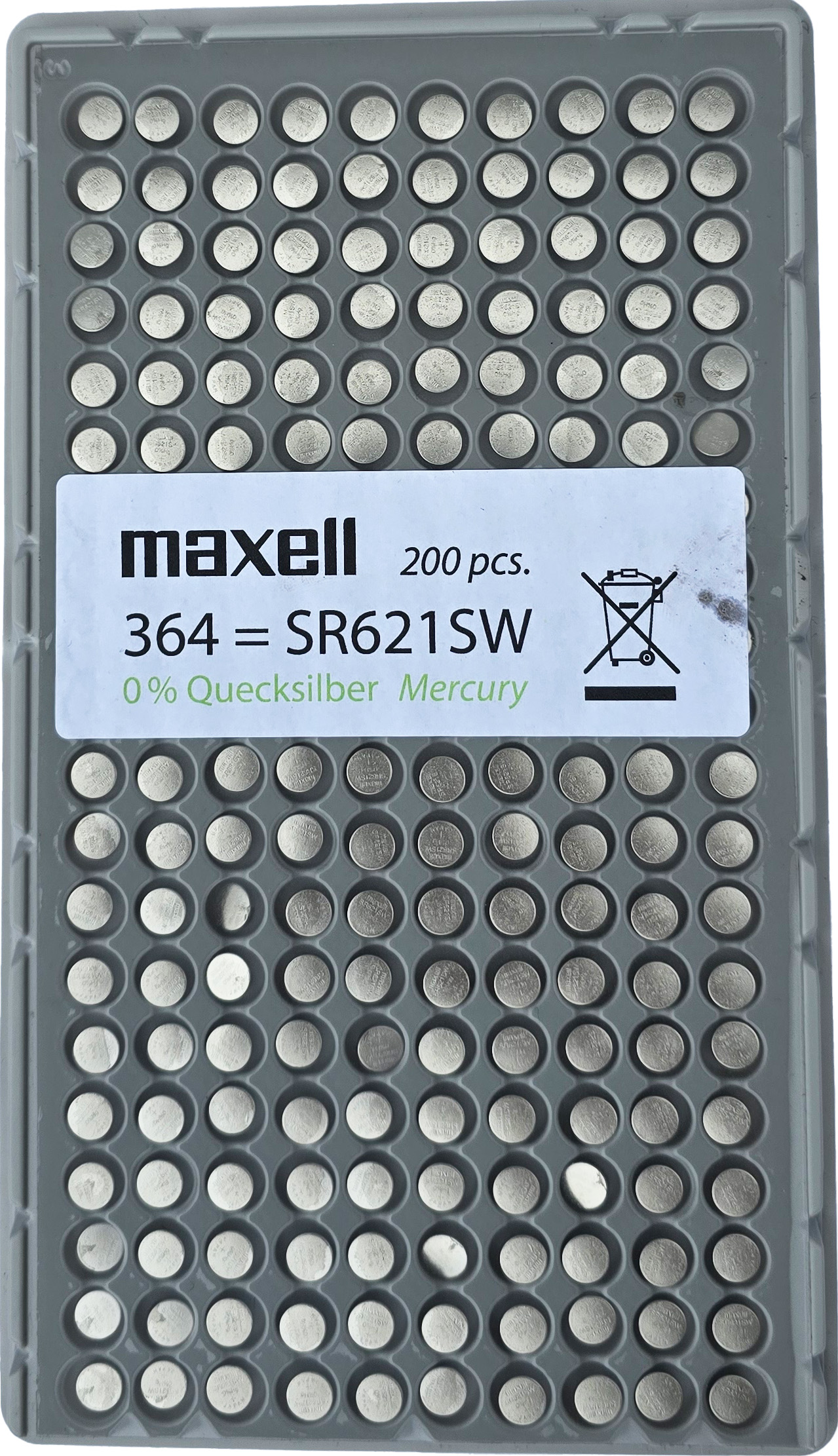 364/SR621SW Maxell Uhrenbatterie