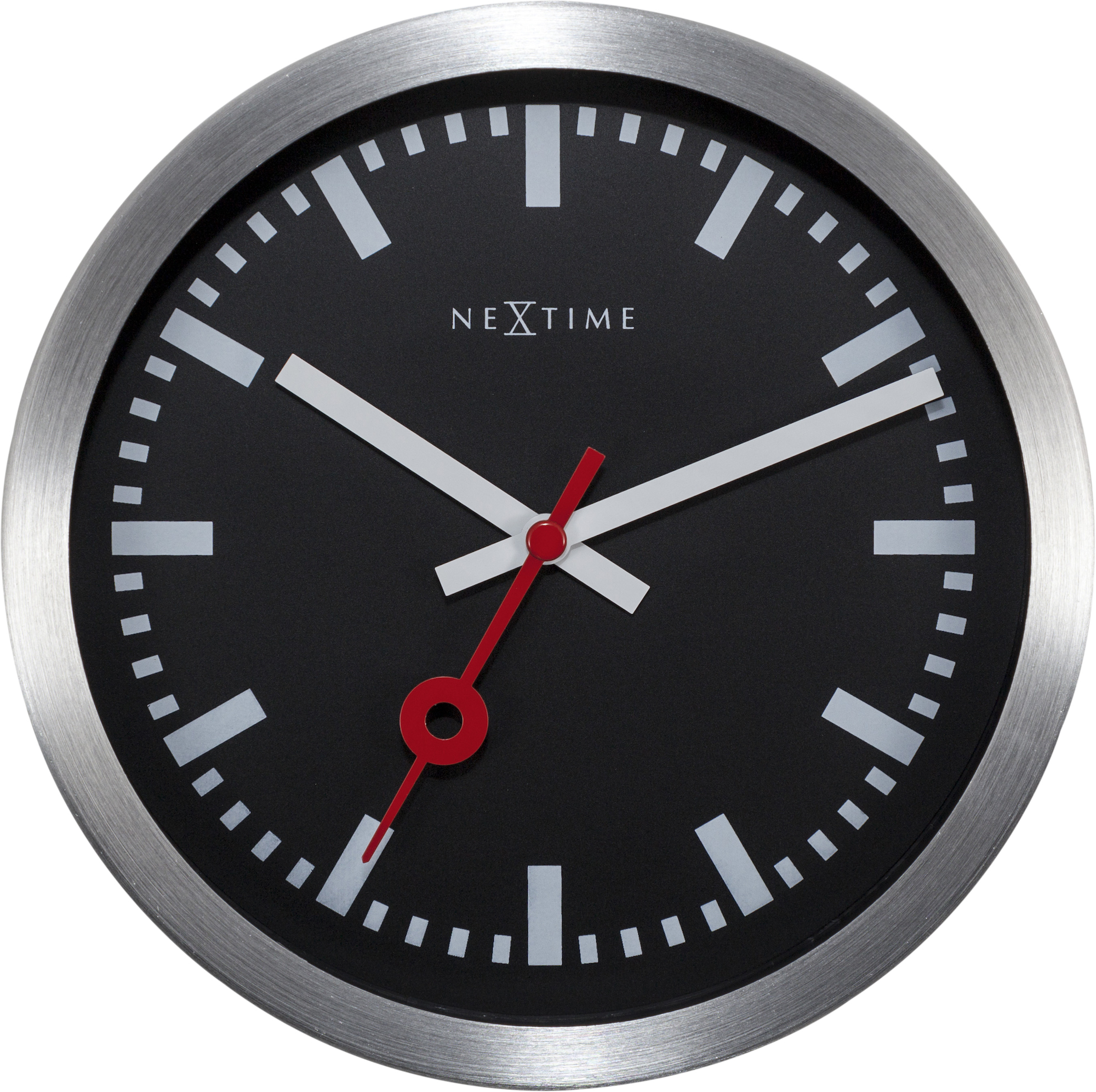 Nextime Wanduhr Station 3998STZW