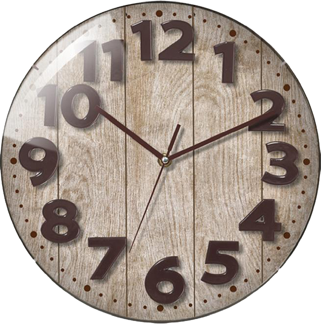 WT7430  technoline Quarz-Wanduhr, Ø = 30cm