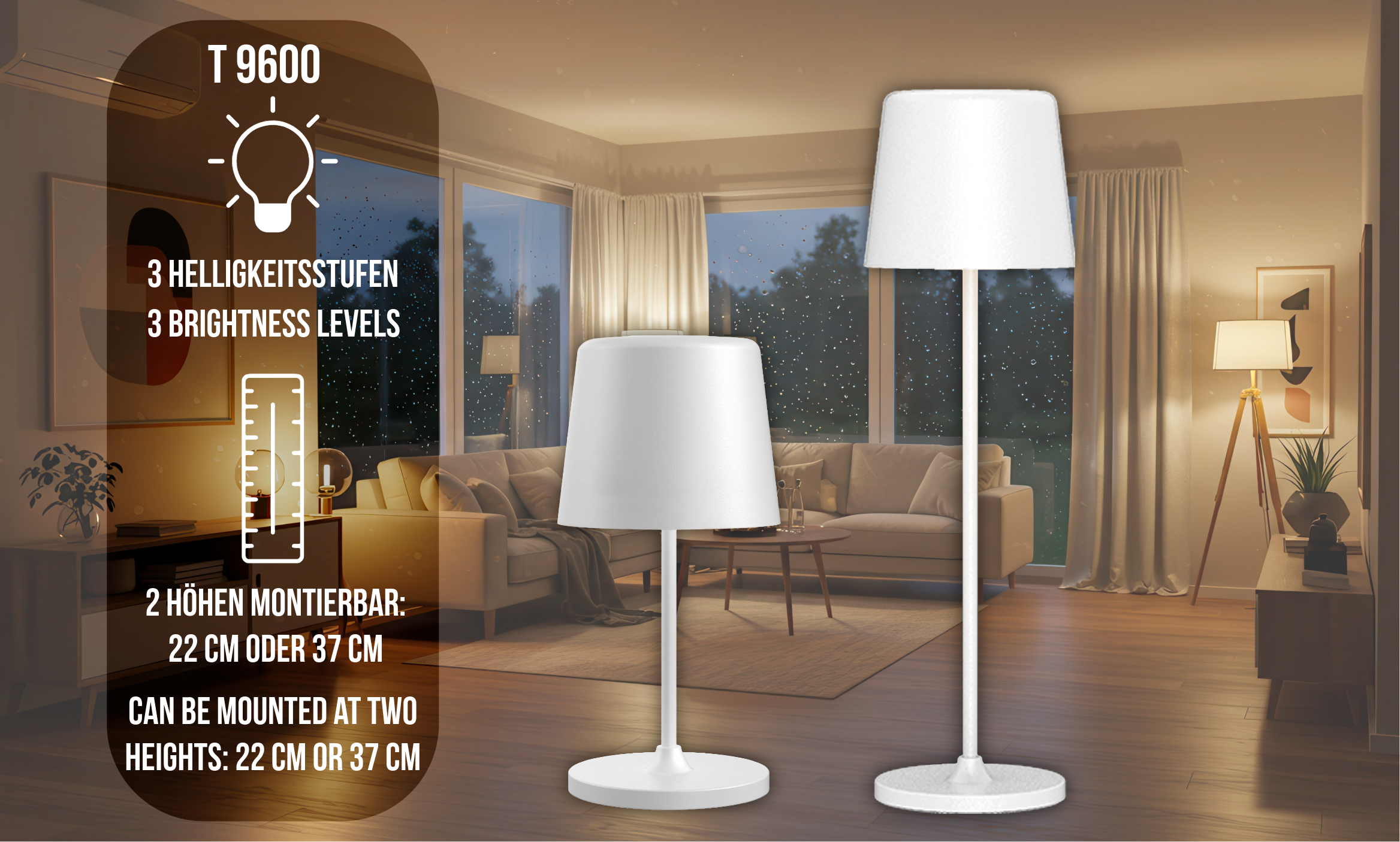 T 9600 technoline Tischleuchte