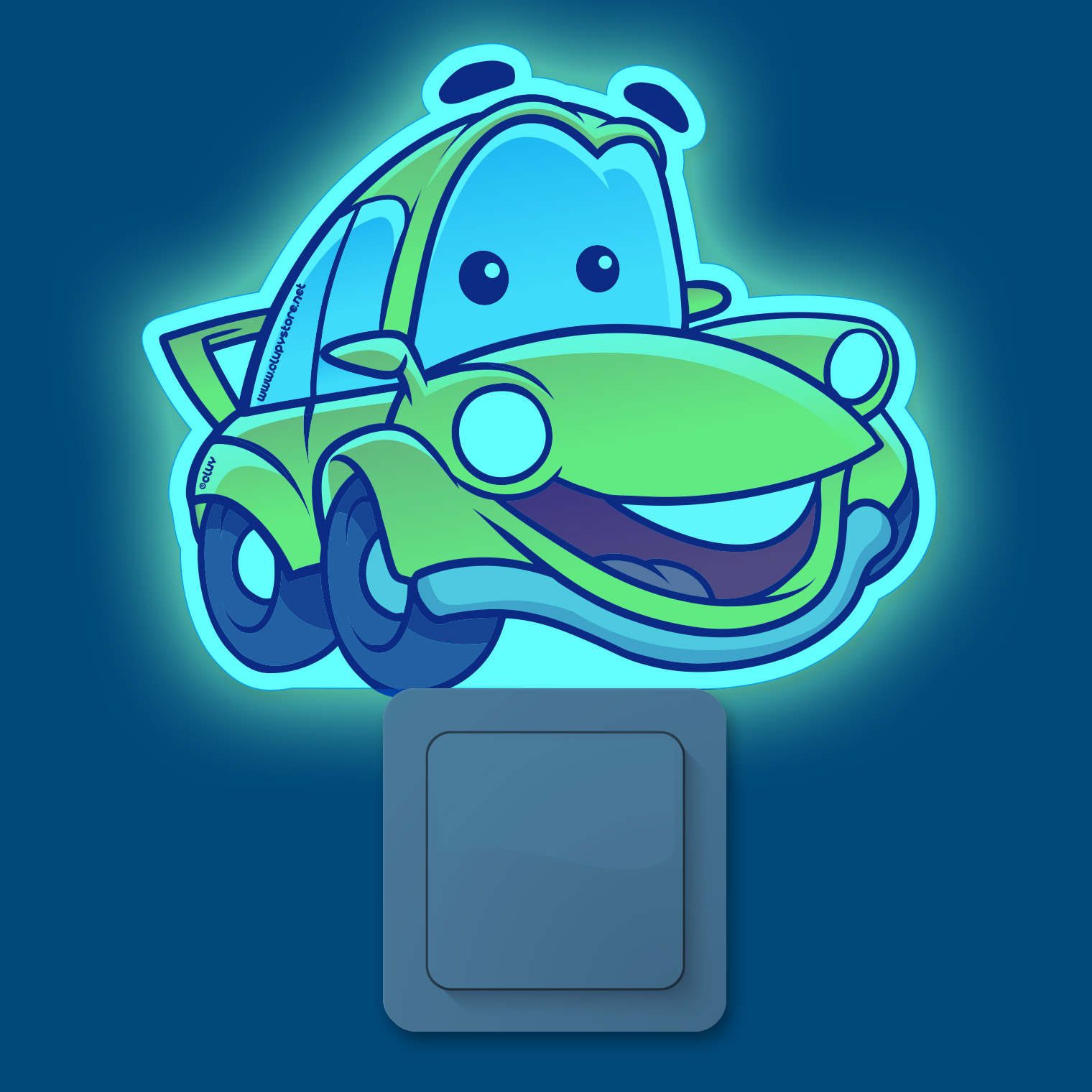 Motiv-Einschlaflicht "Auto"