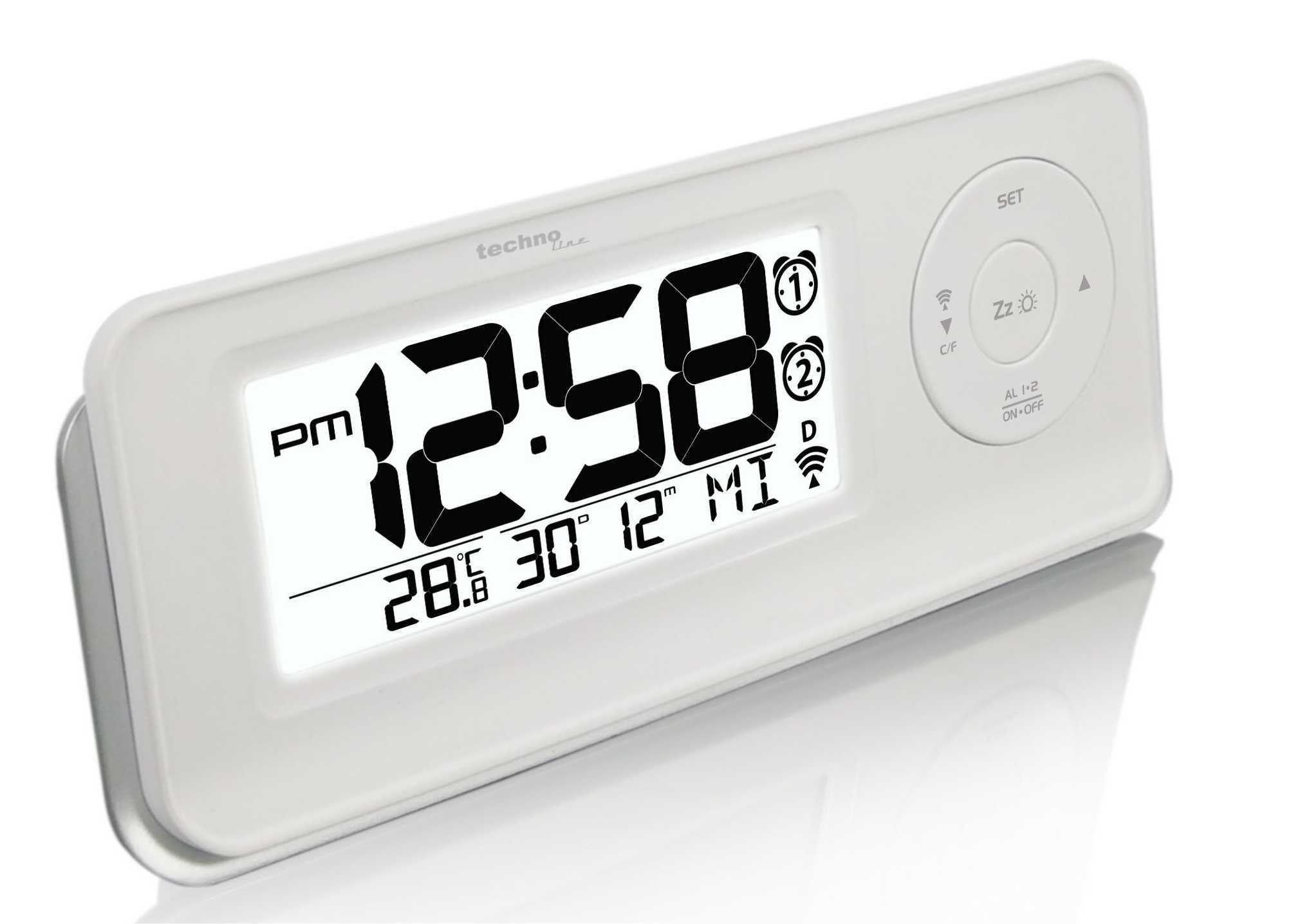 WT 498S  technoline Digital-Funkwecker