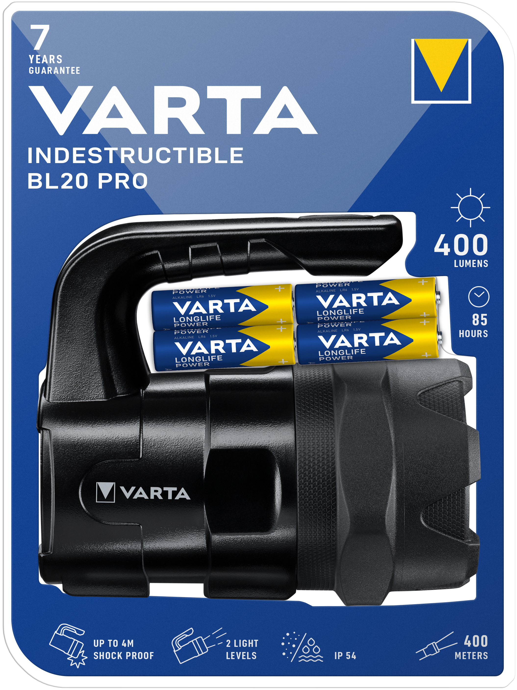 T18751 Varta Indestructible BL20 Pro 6AA