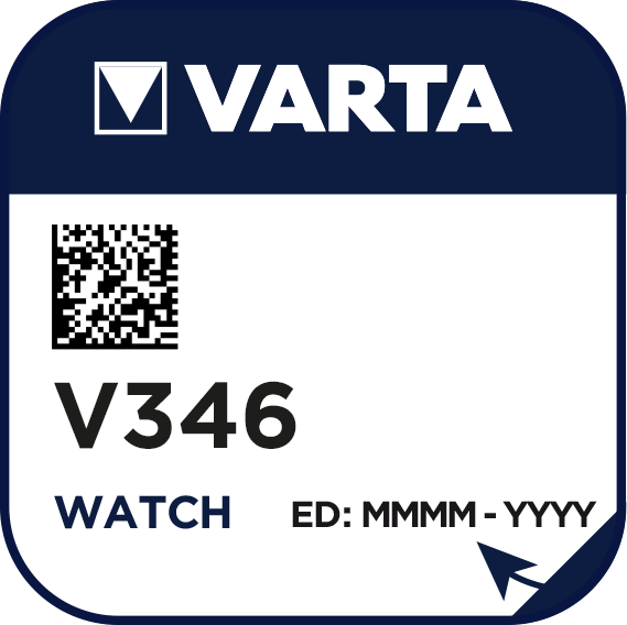 V346 Varta Uhrenbatterie