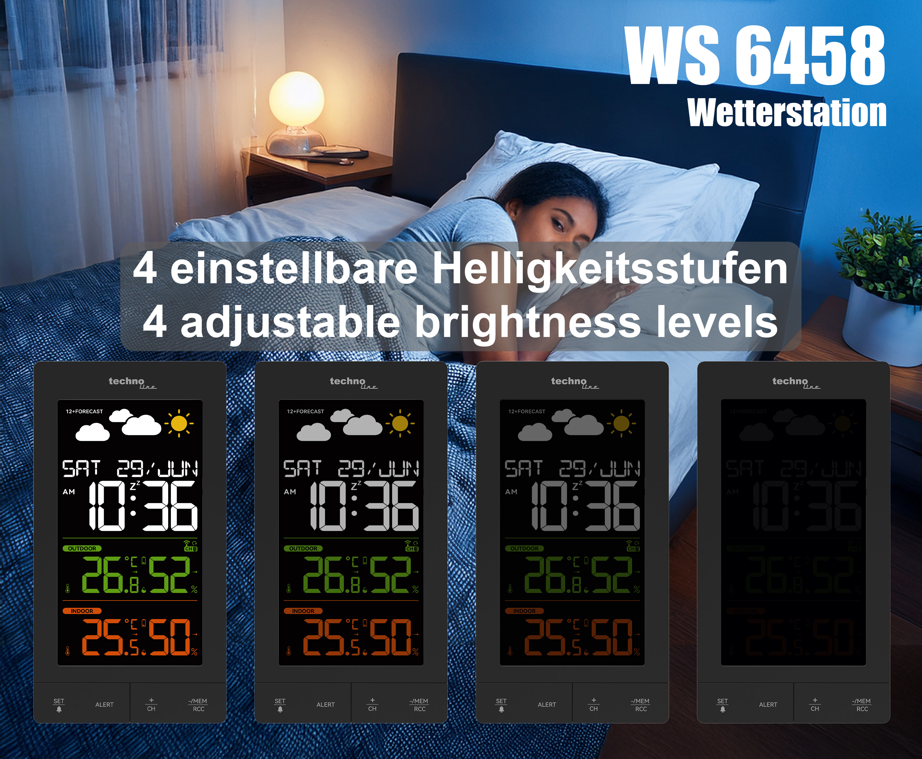WS 6458 technoline Wetterstation