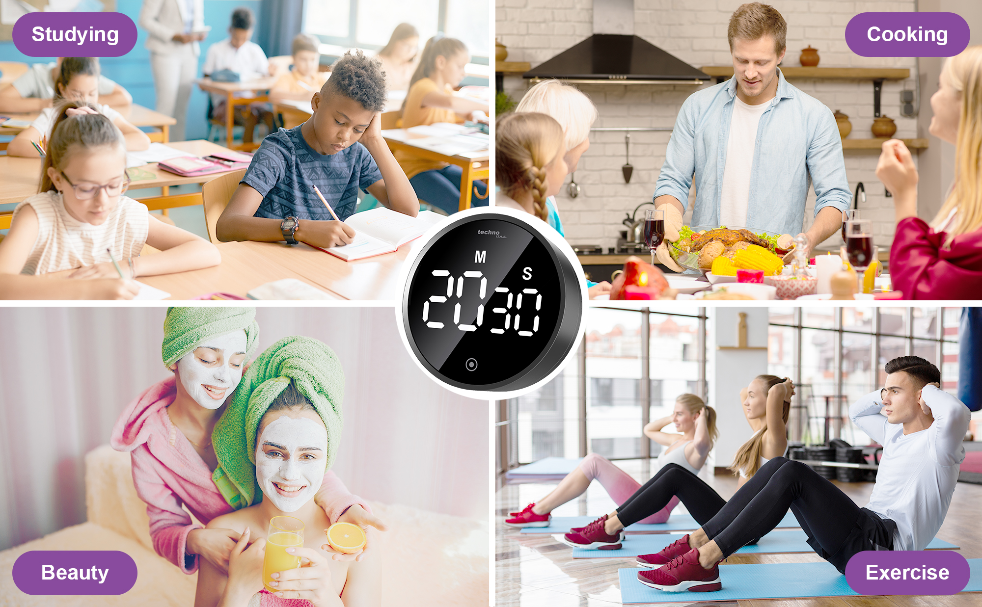 KT 600 technoline Kurzzeitwecker