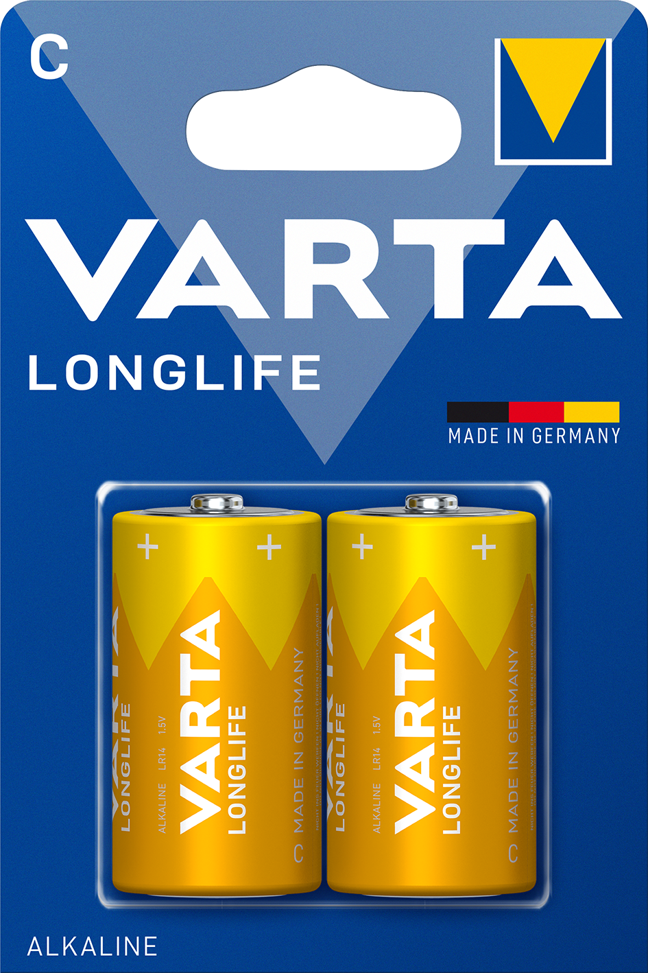 V4114 Varta Longlife Batterie 2er Blister