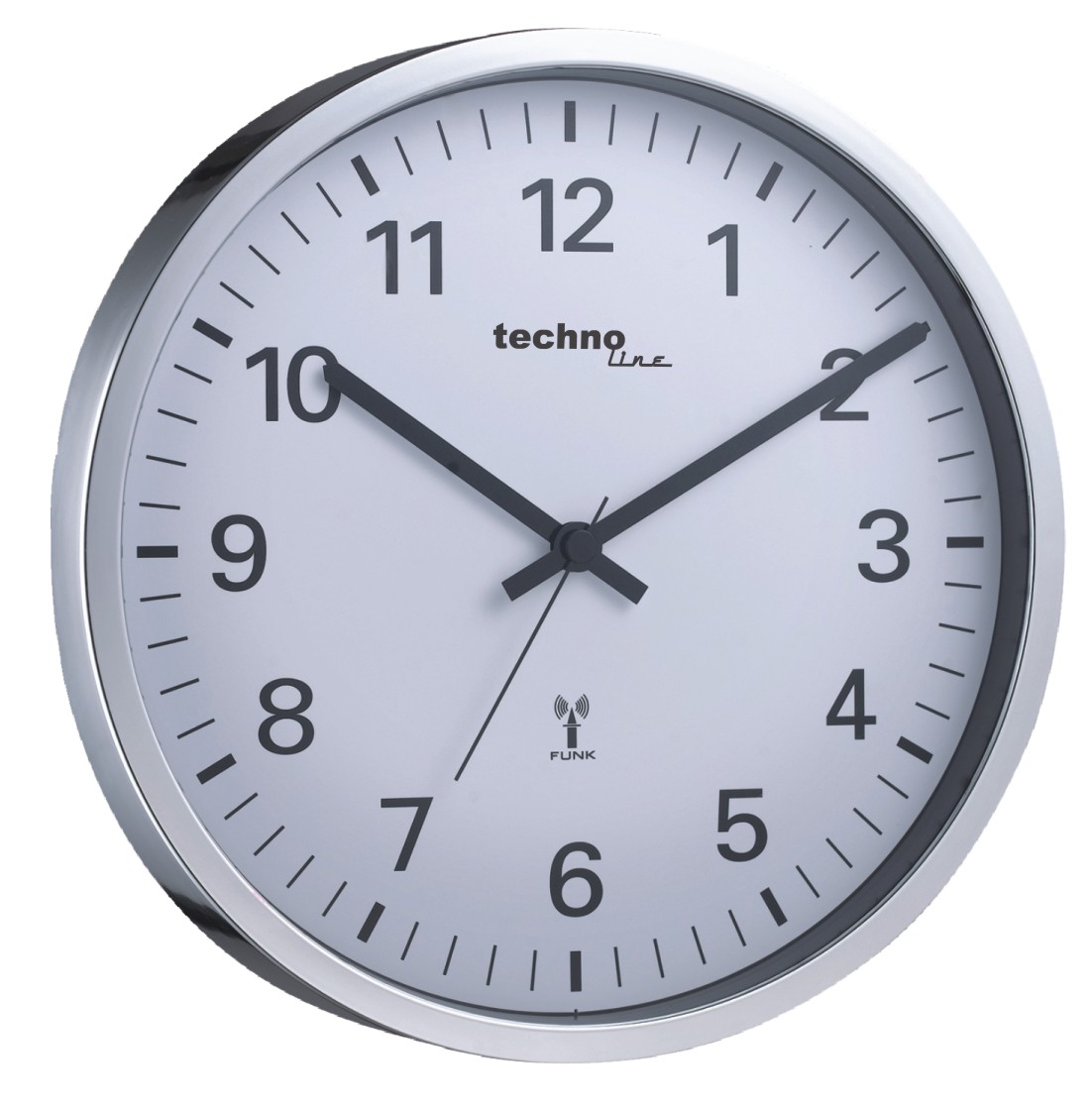 WT8950 technoline Funk-Wanduhr, Ø = 30cm