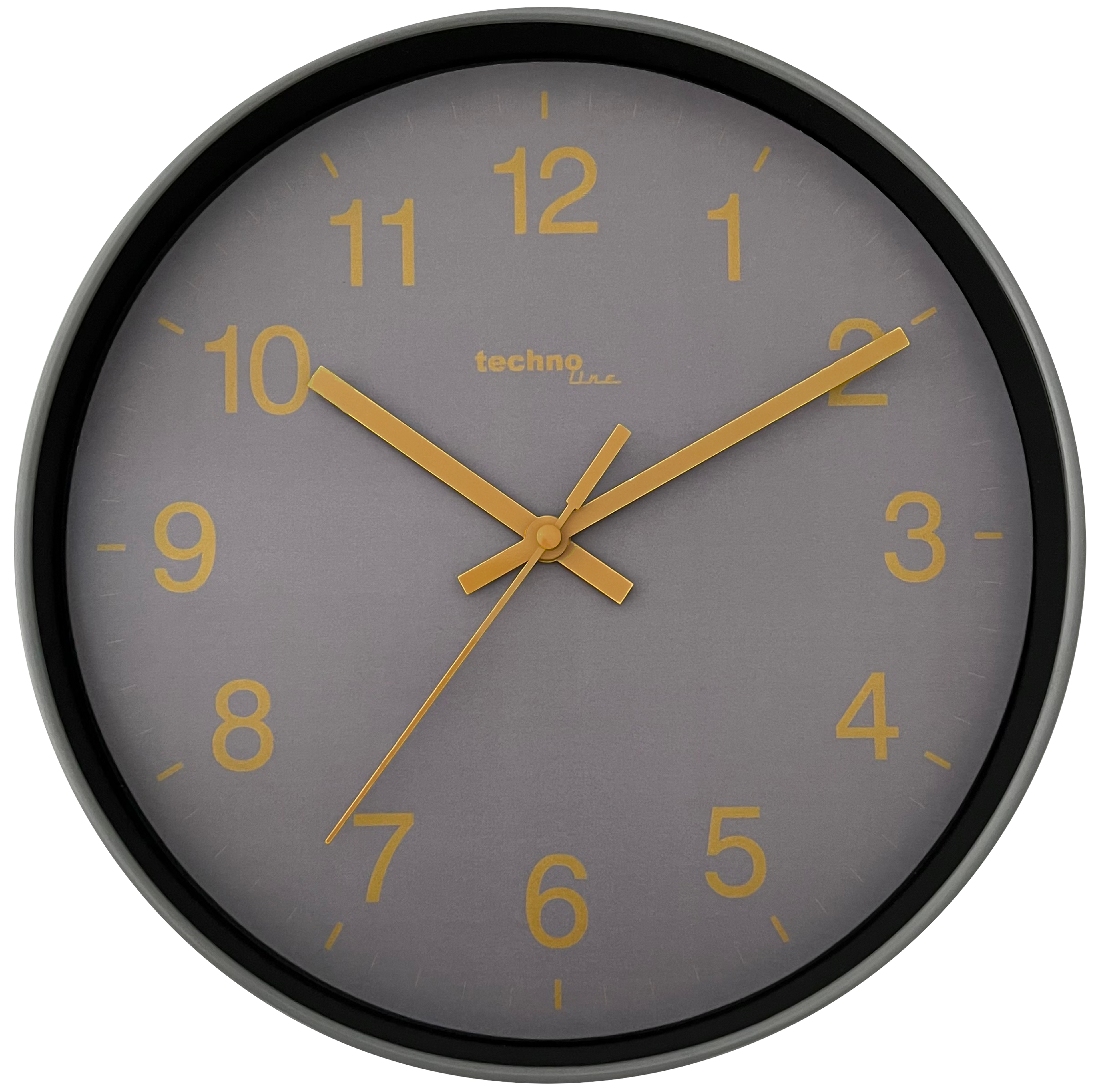 WT 7525  technoline Quarz-Wanduhr, Ø=25cm