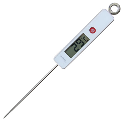 WS1010_w-alu_F2 WS1010 technoline Küchenthermometer