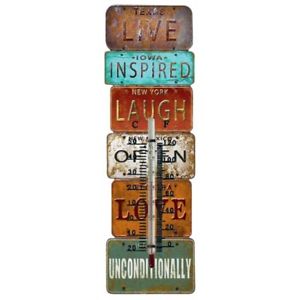 Thermometer Retro für Innen und Außen