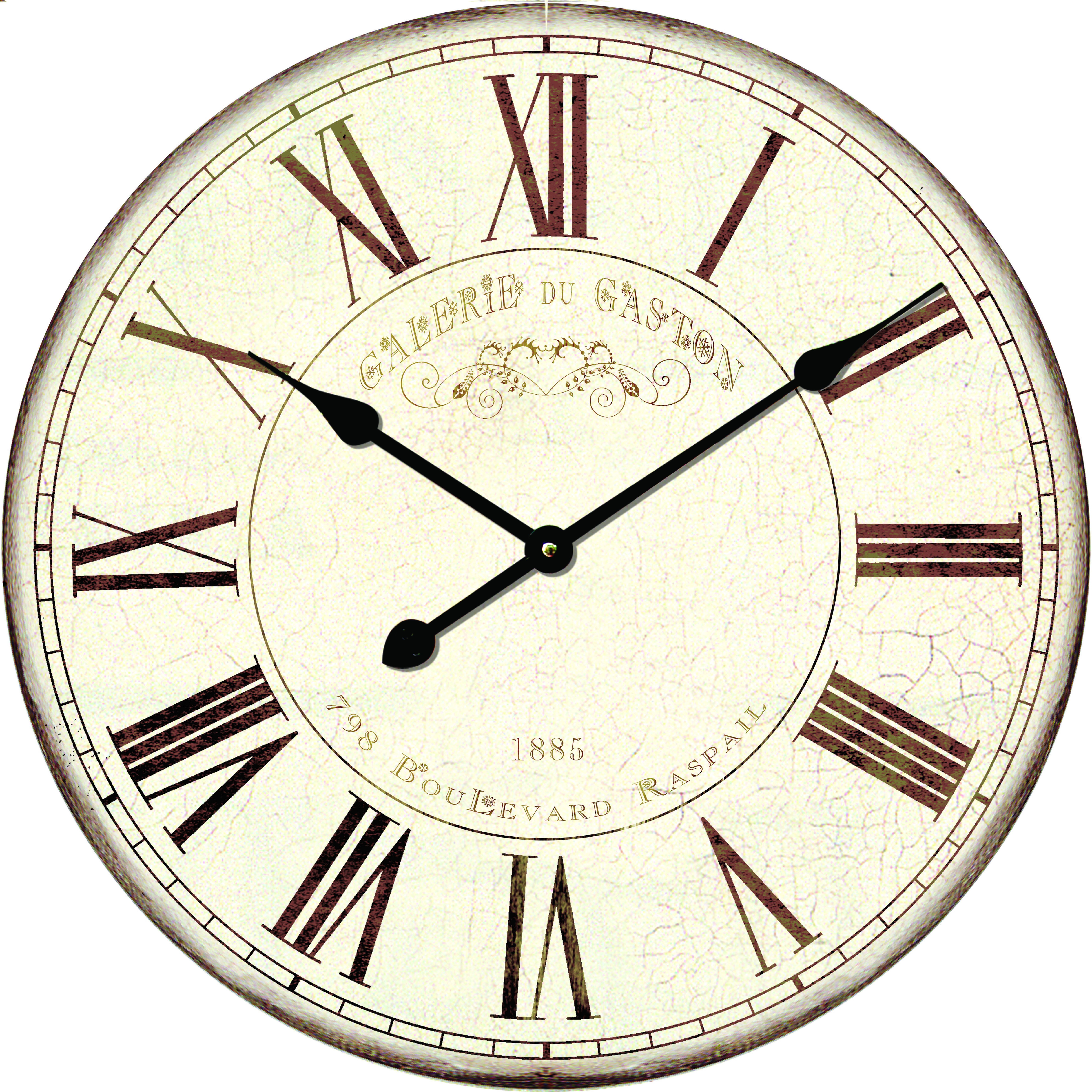 WT1510 technoline XXL-Quarz-Wanduhr, Ø 50cm