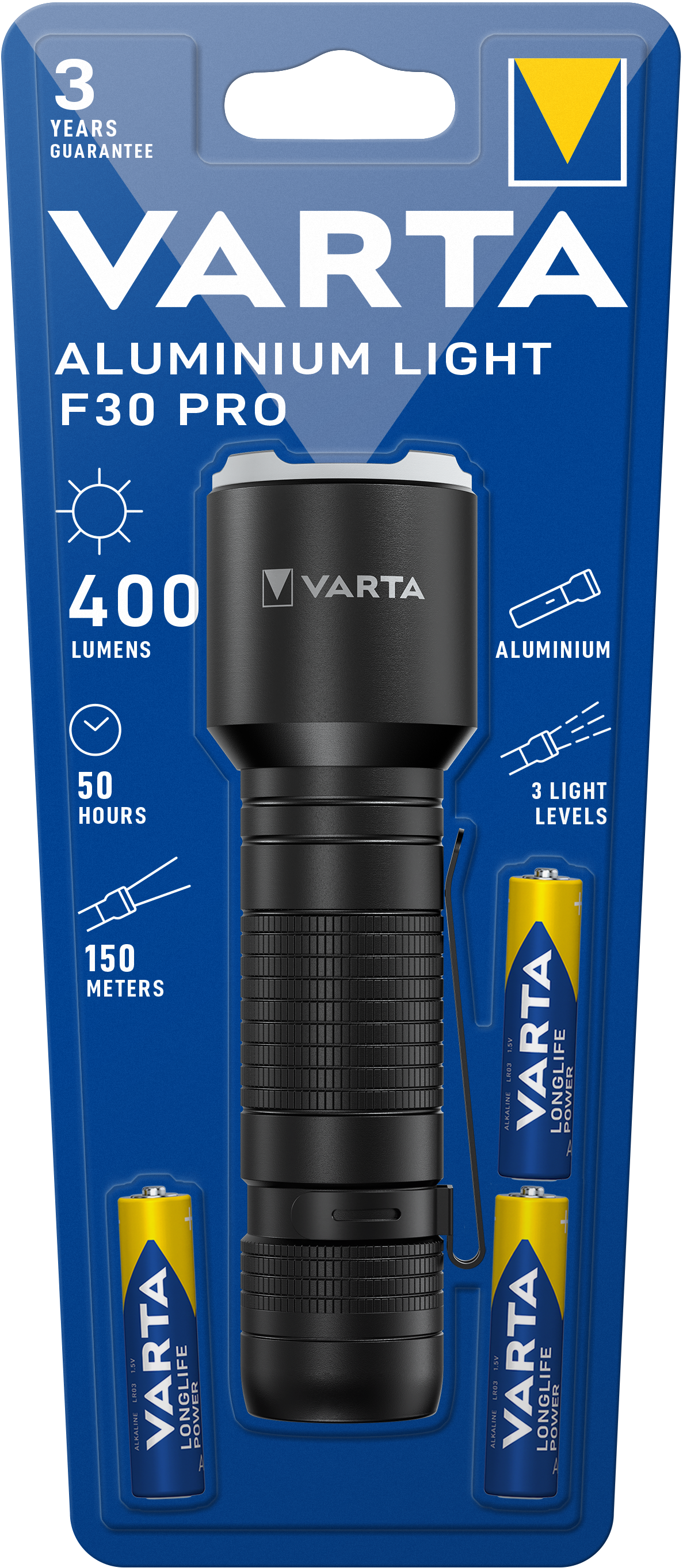 T17608 Varta Aluminium Light F30 Pro