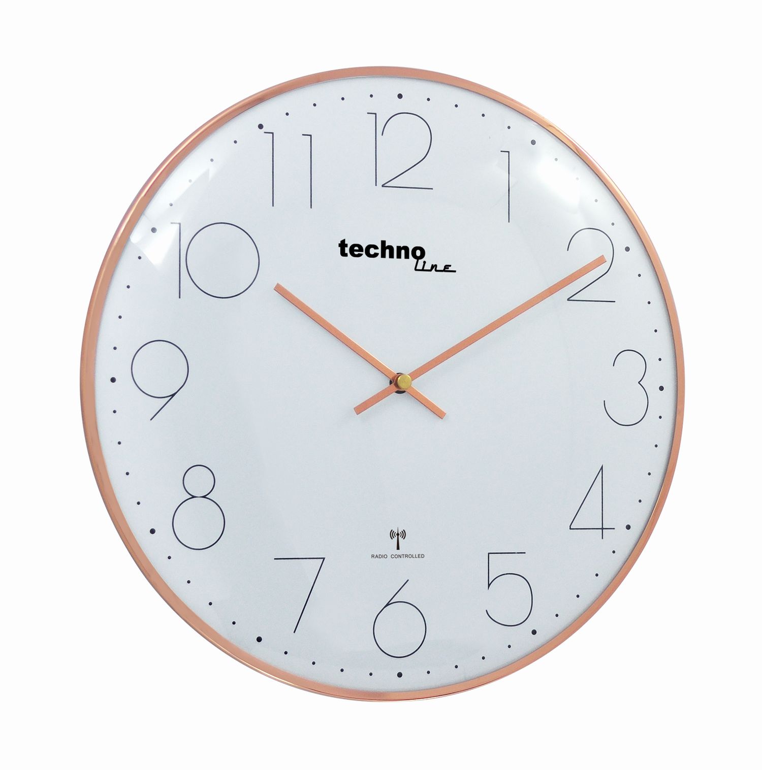 WT8235  technoline Funk-Wanduhr, Ø = 35cm