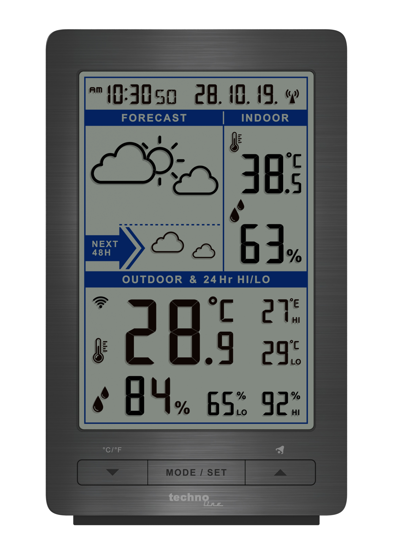 WS 9485 technoline Temperaturstation