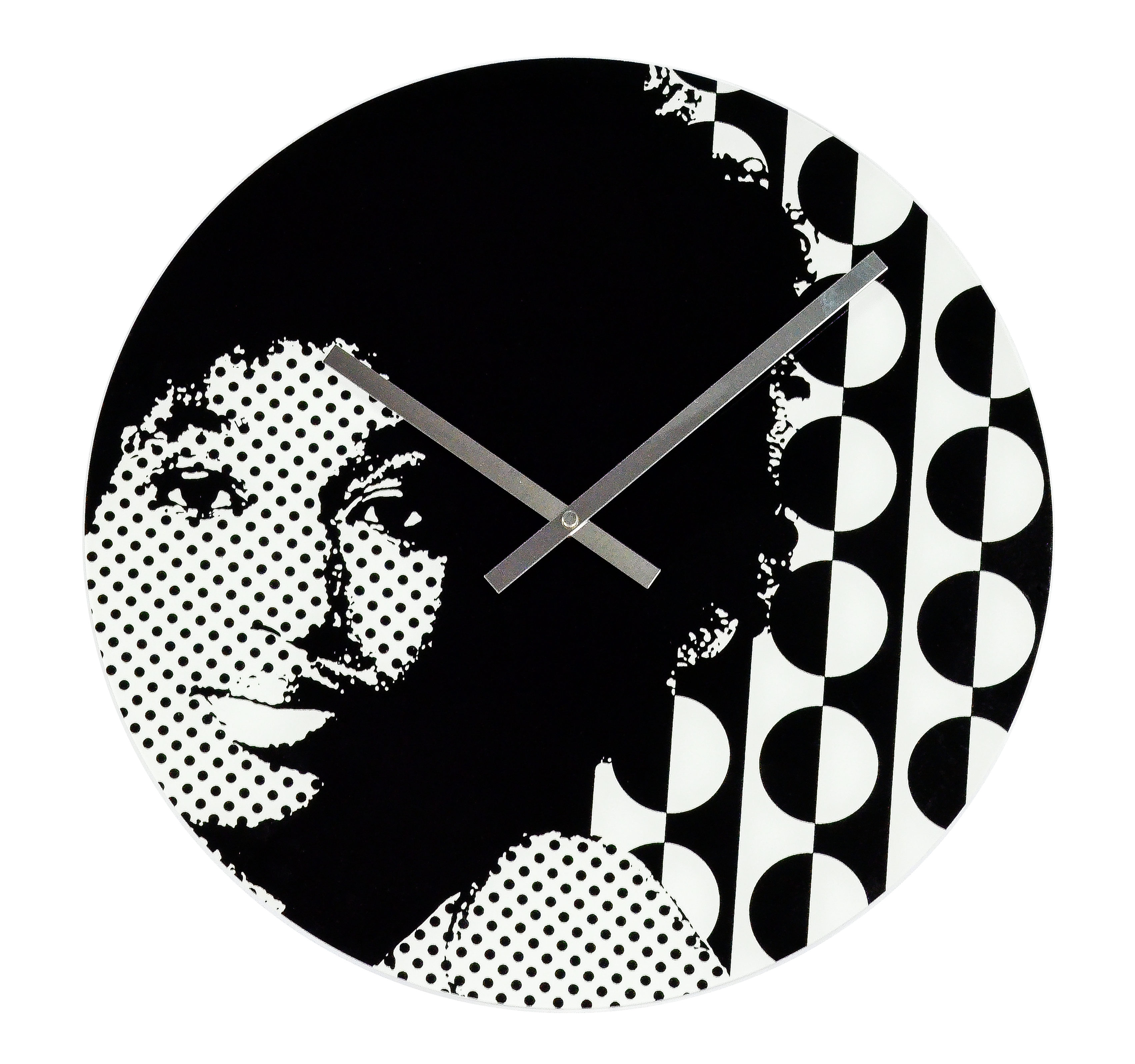 8074 Quarzwanduhr, Ø = 43cm