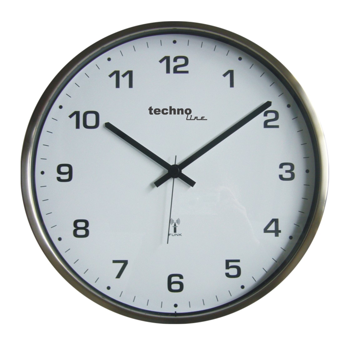 WT8900 technoline Funk-Wanduhr, Ø = 33cm