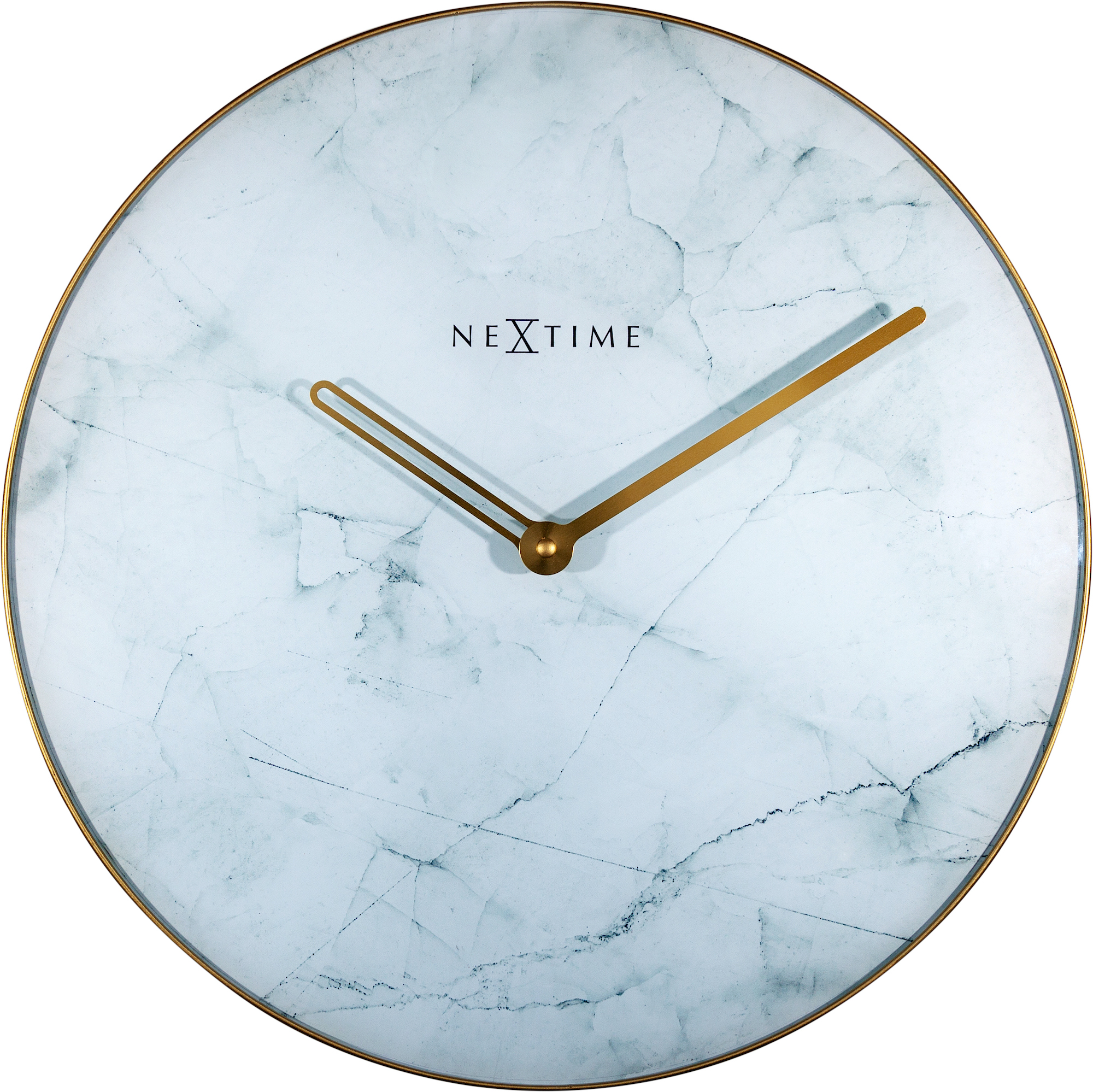 Nextime Wanduhr 8189WI Marble Ø = 40cm