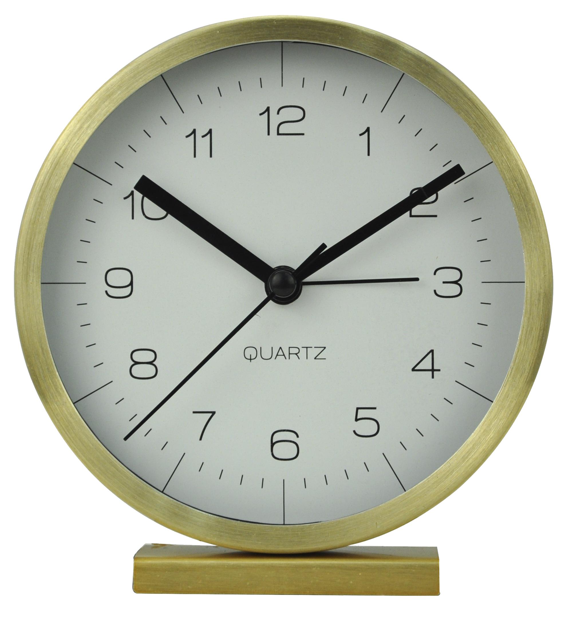 technoline Quarzwecker Modell A, gold