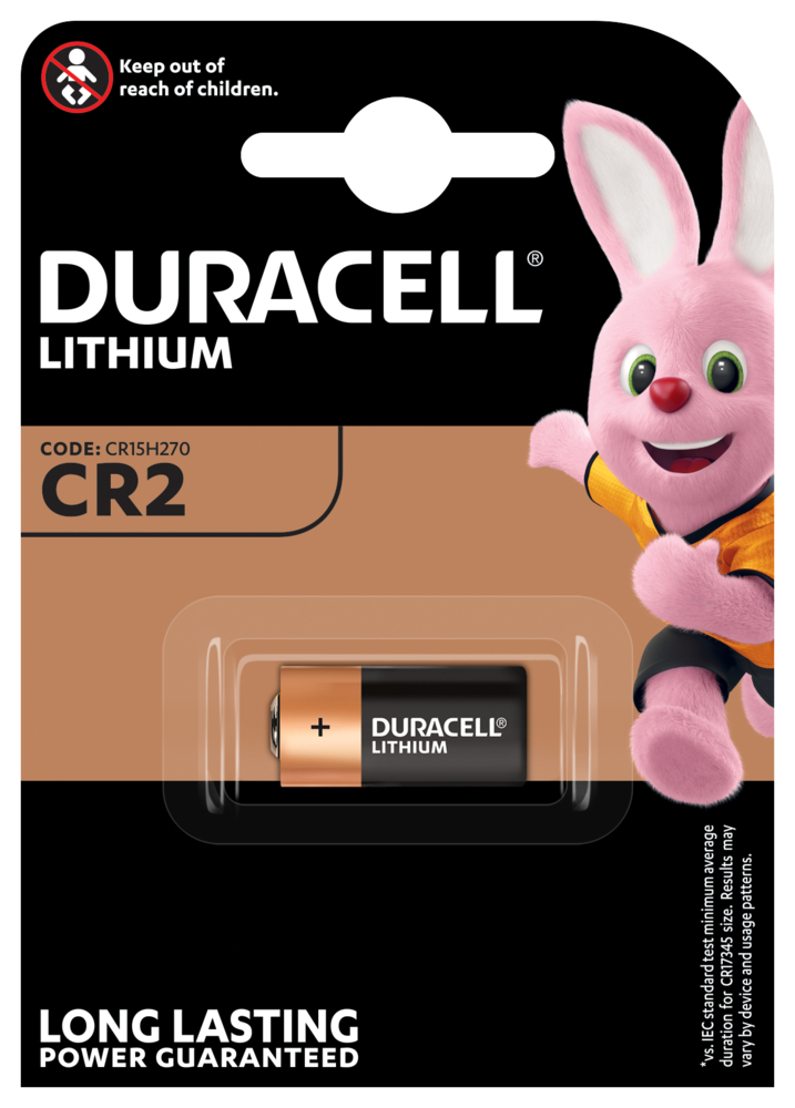 DLCR2 Duracell Ultra Photo Batterie, 1er Blister