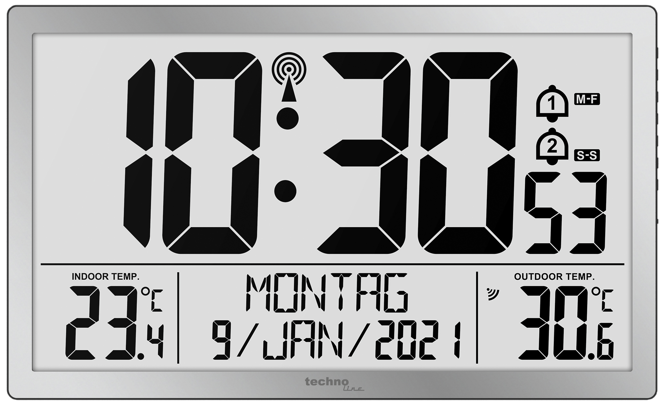 WS 8113 technoline Funkwanduhr