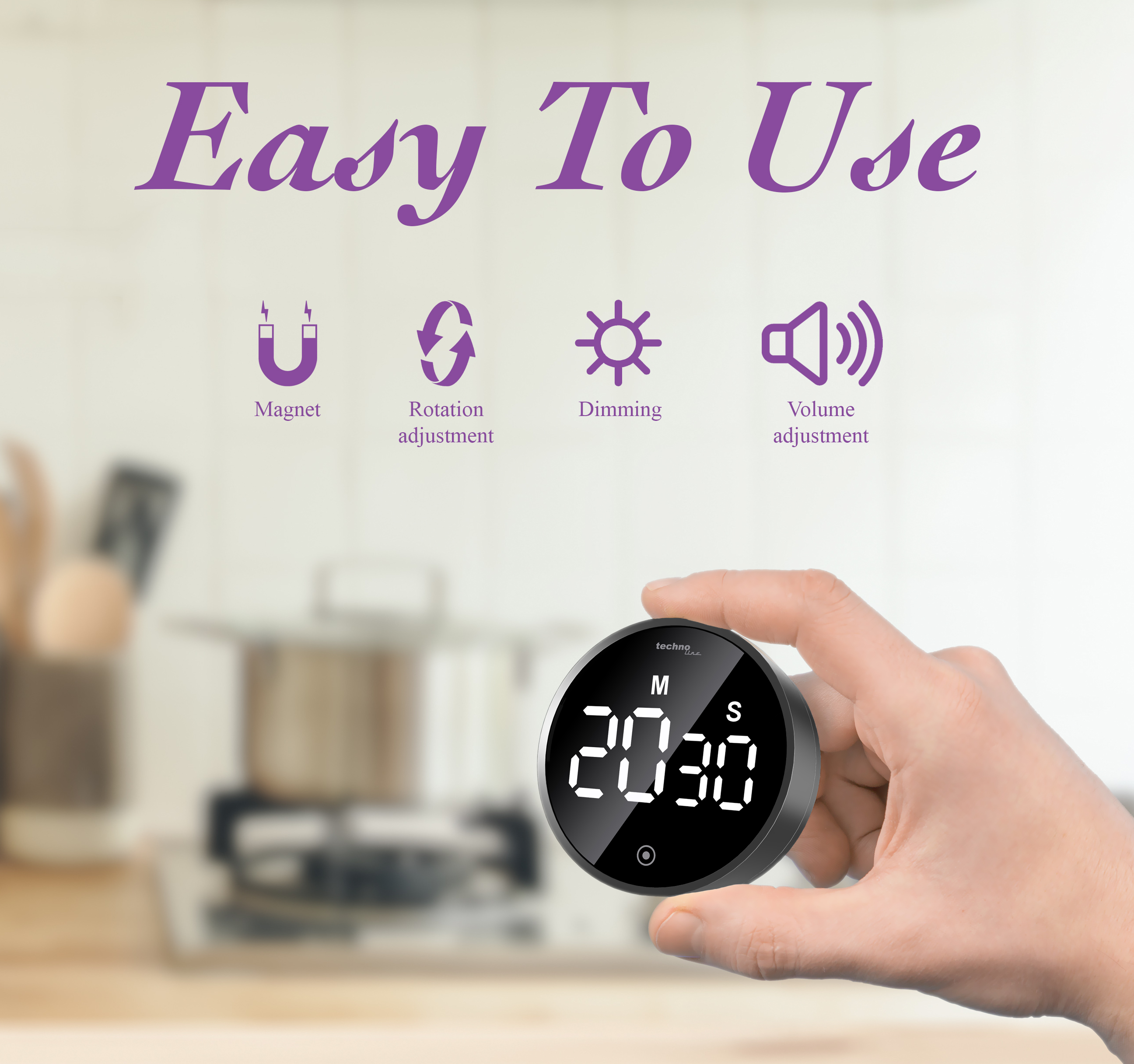 KT 600 technoline Kurzzeitwecker