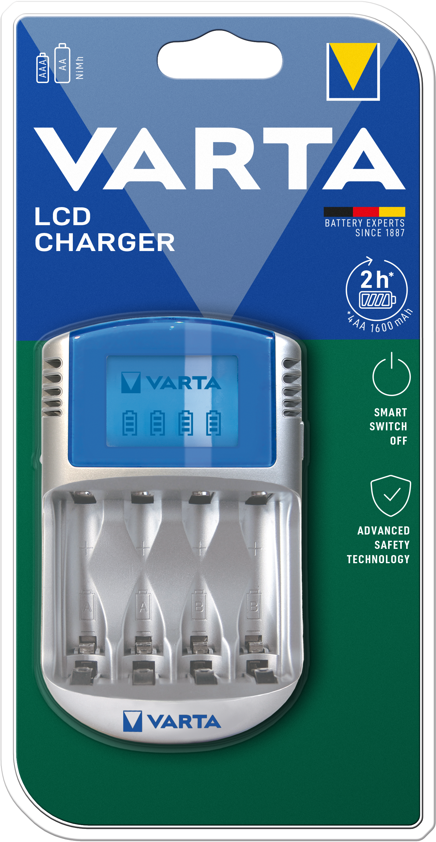 57070201401 Varta Power-LCD Charger 
