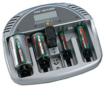 Powerline5LCD Ansmann Universal-Lader Powerline5 LCD