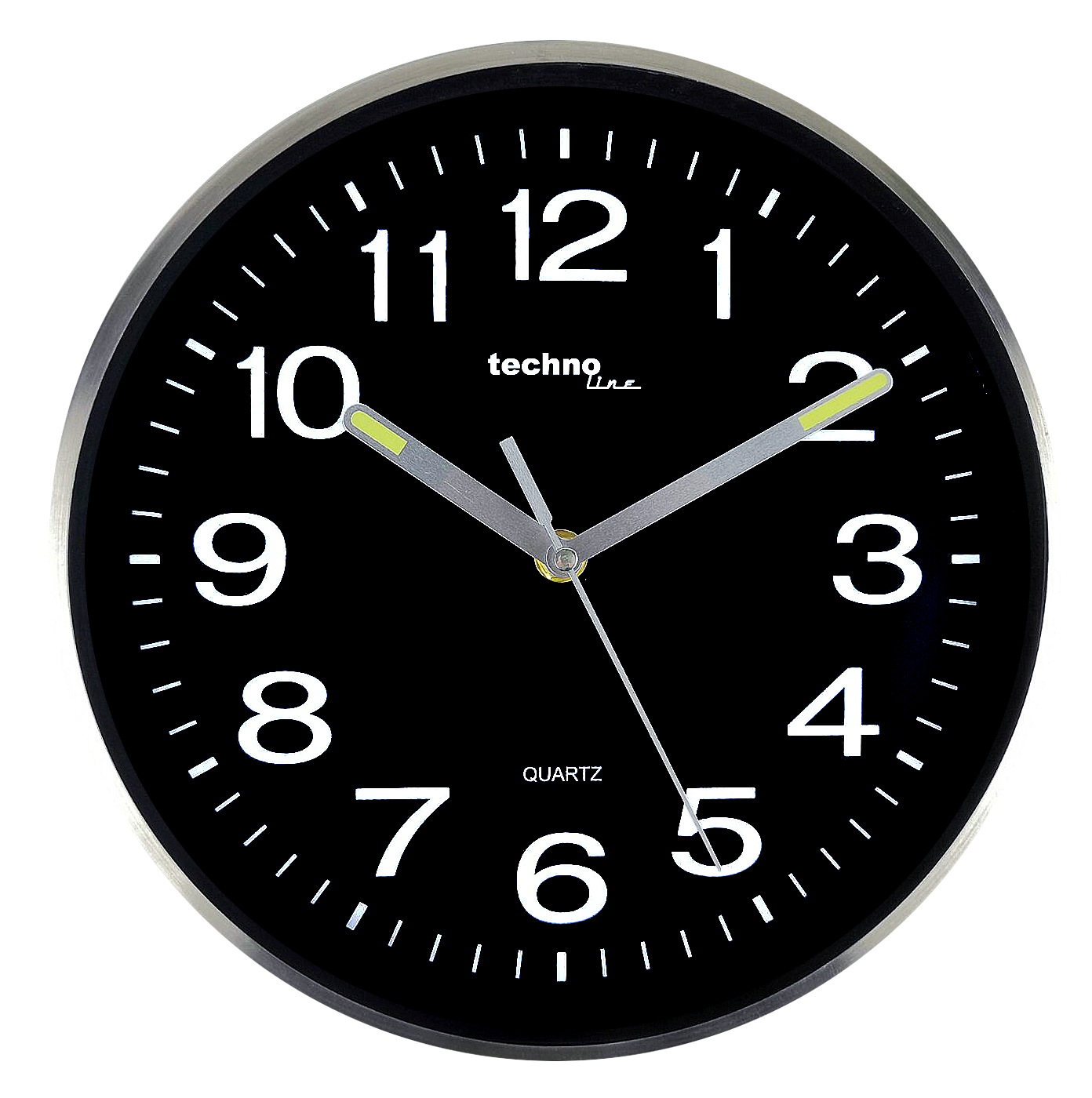 WT 7620  technoline Quarz-Wanduhr, Ø = 25cm