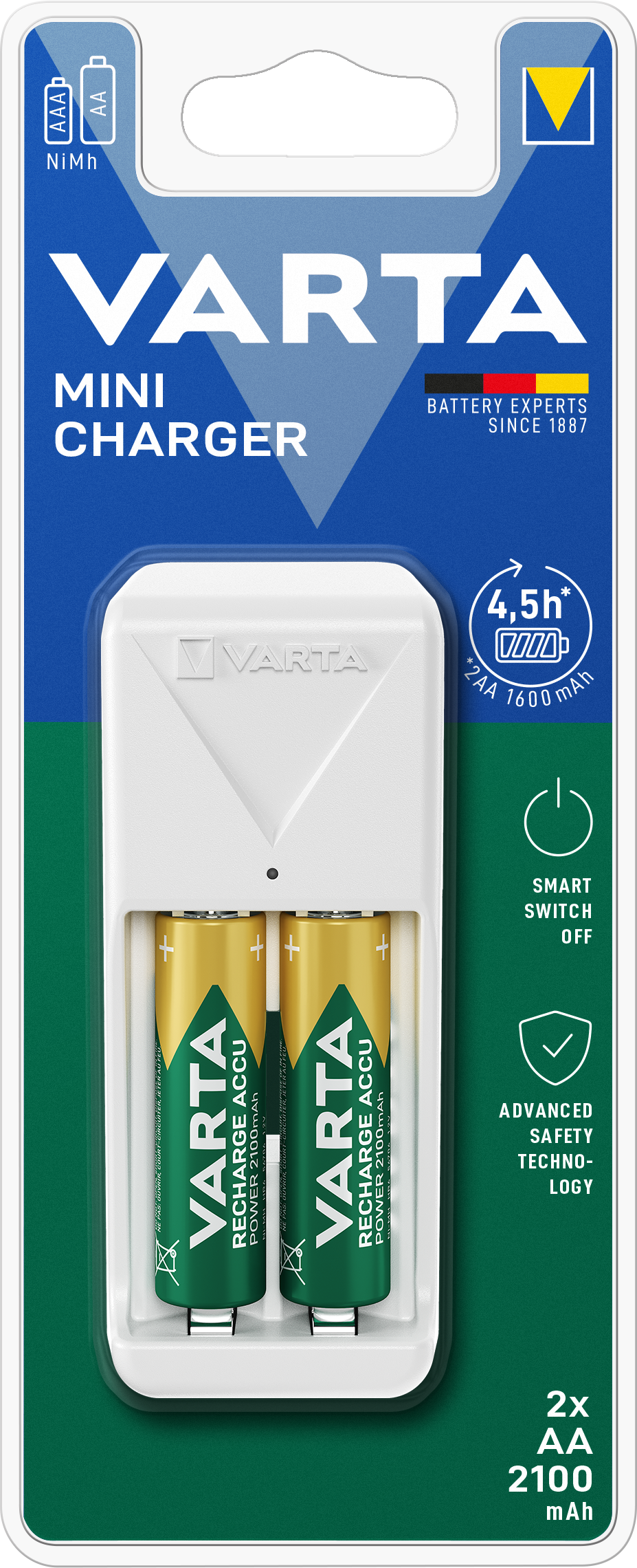 57656101451 Varta Easy Mini Charger