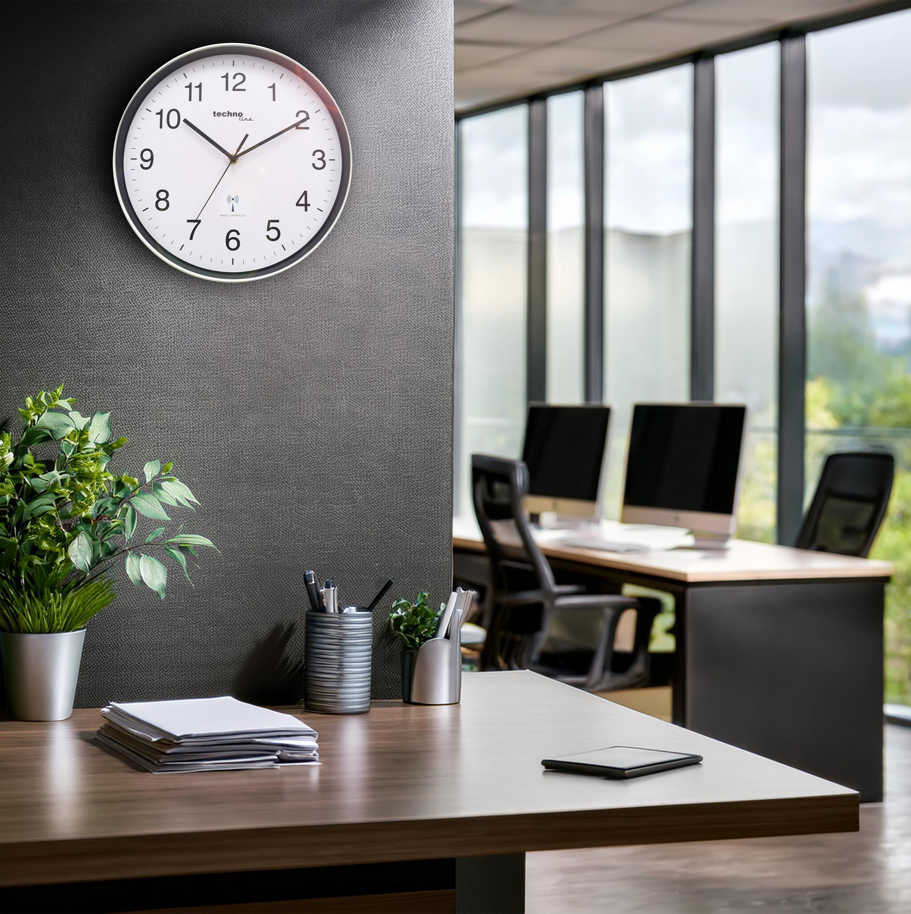 WT 8030  technoline Funkwanduhr