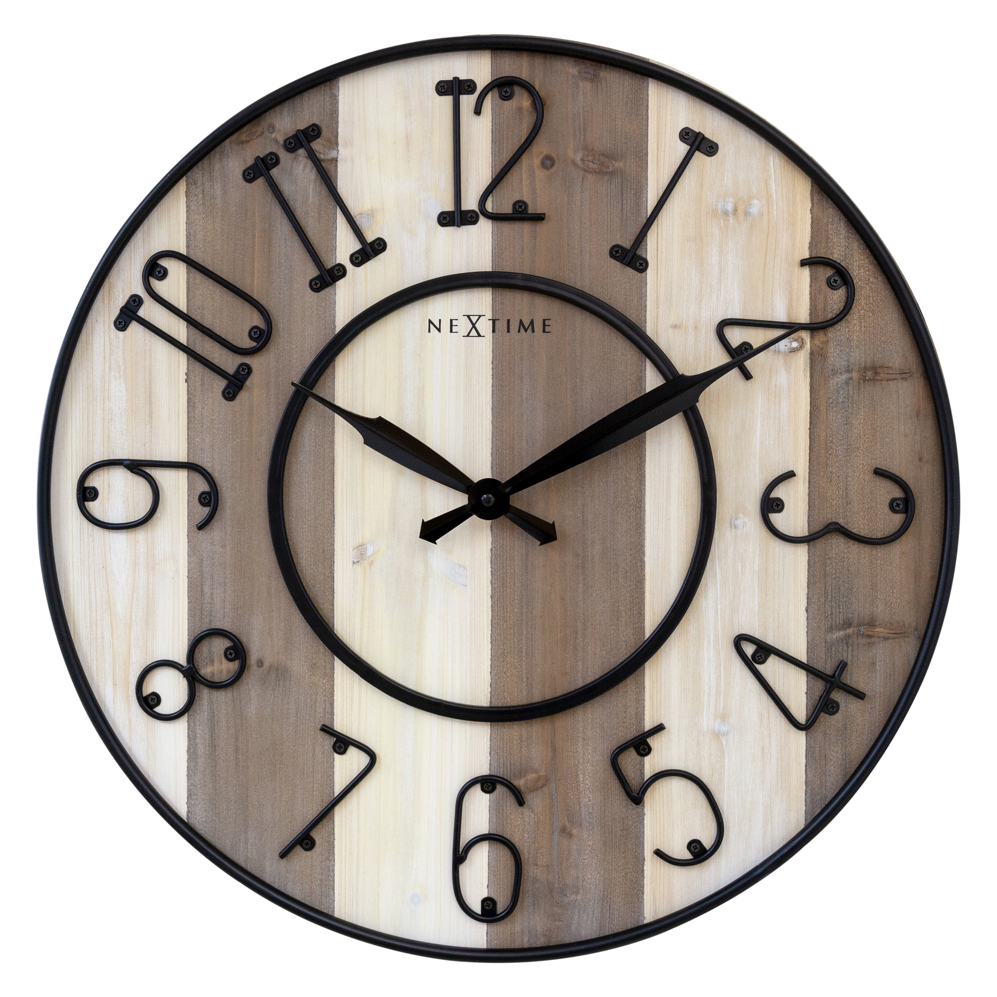 Nextime Wanduhr 3279BR Oxford, Ø = 50cm