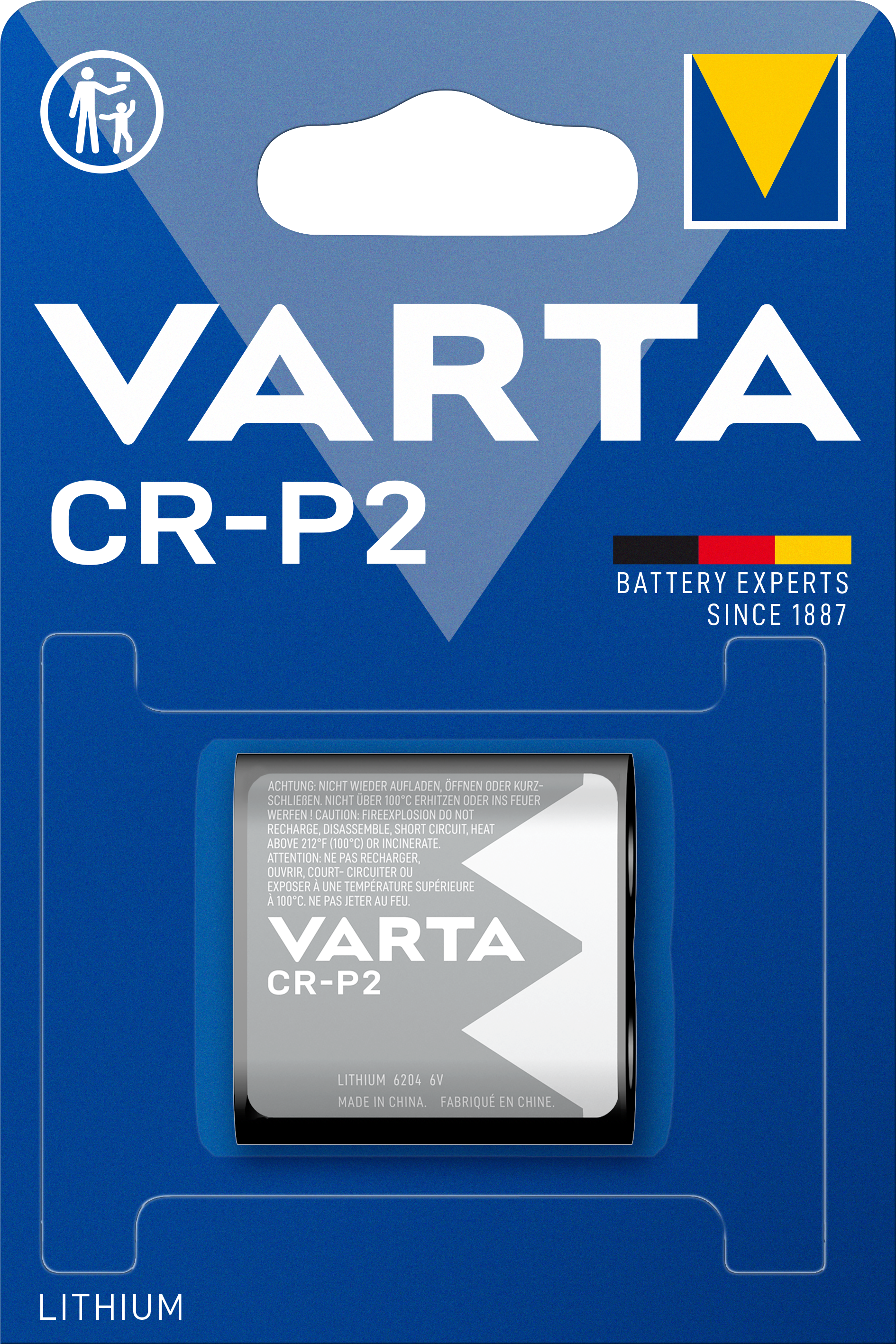 CRP2  Varta Professional Lithium Block