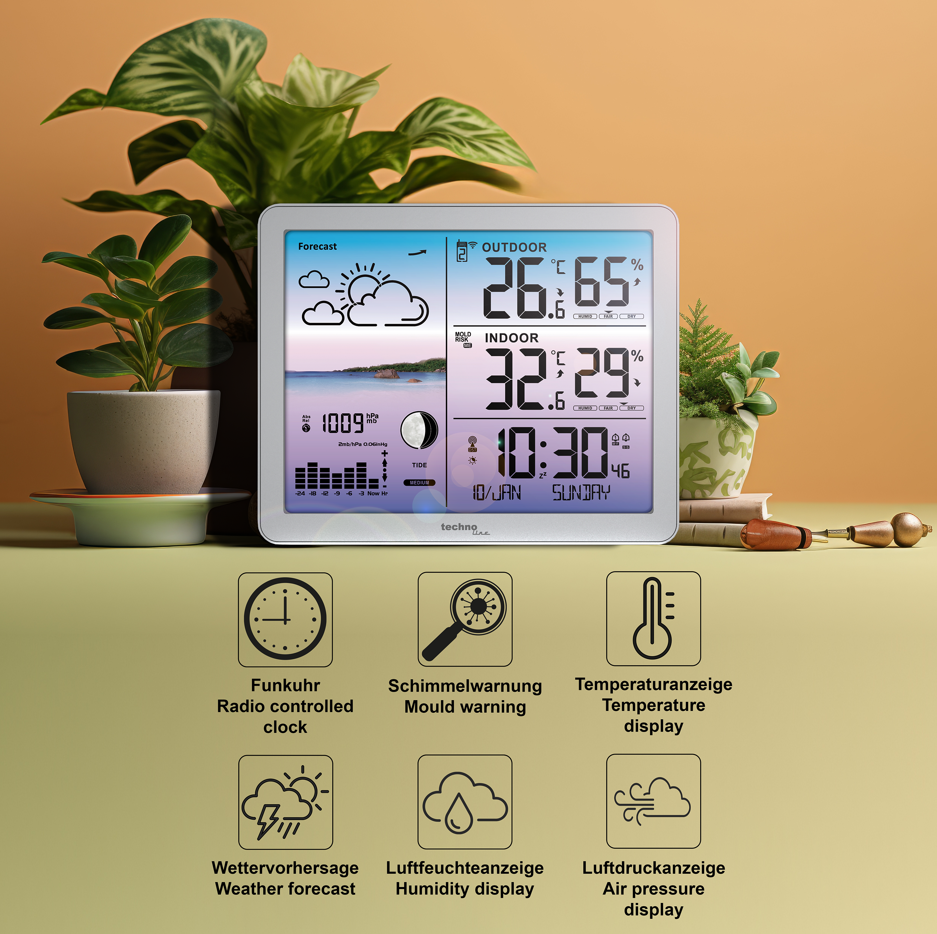 WS 6520 technoline Wetterstation