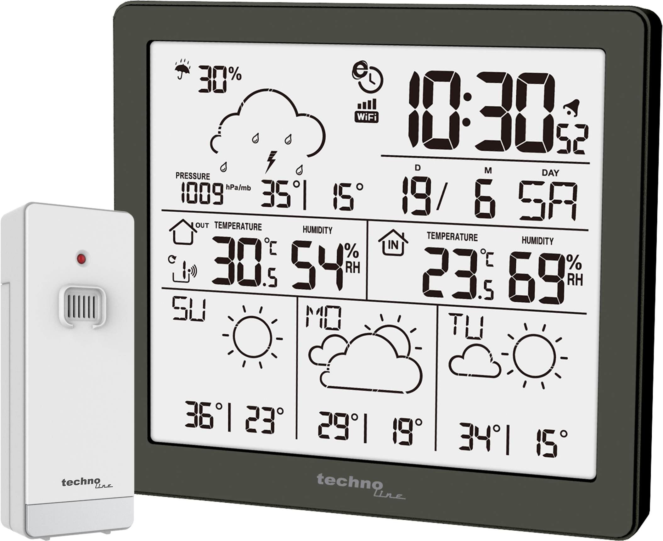 WD 2200 technoline Wetterstation