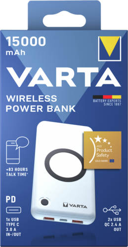 V57908 Varta Wireless Power Bank 15000