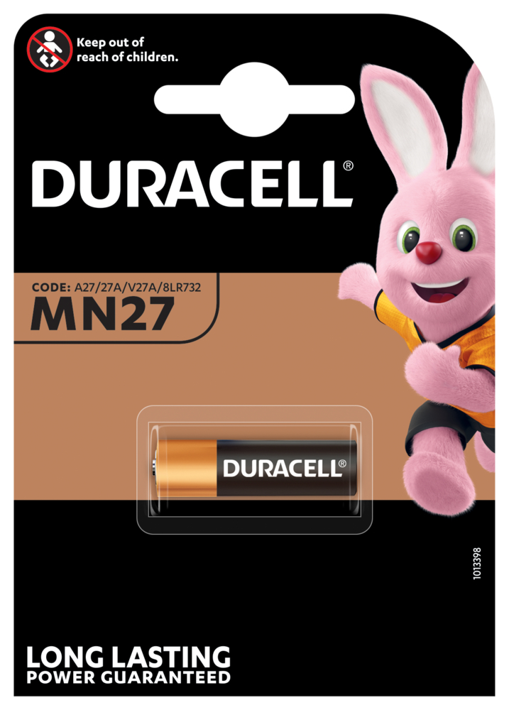 MN27 Duracell Security Batterie 27A
