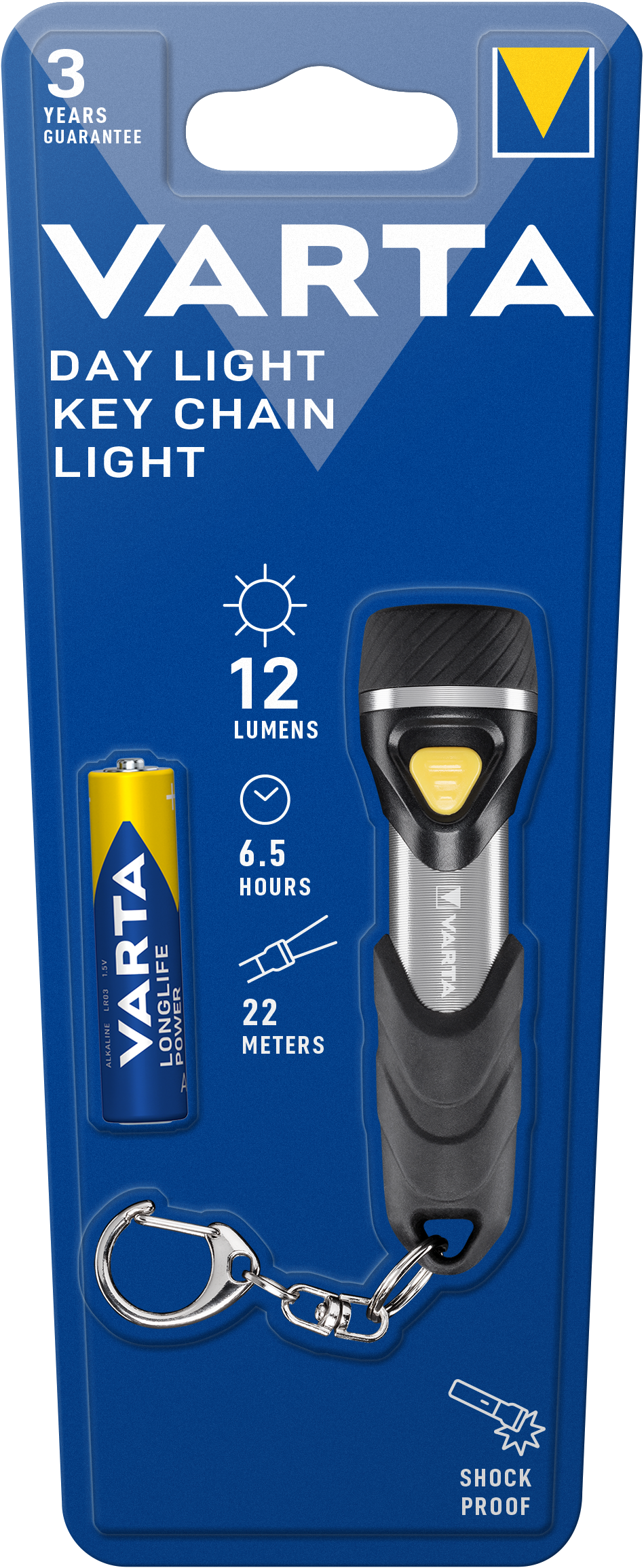 T16605 Varta Day Light Key Chain Light