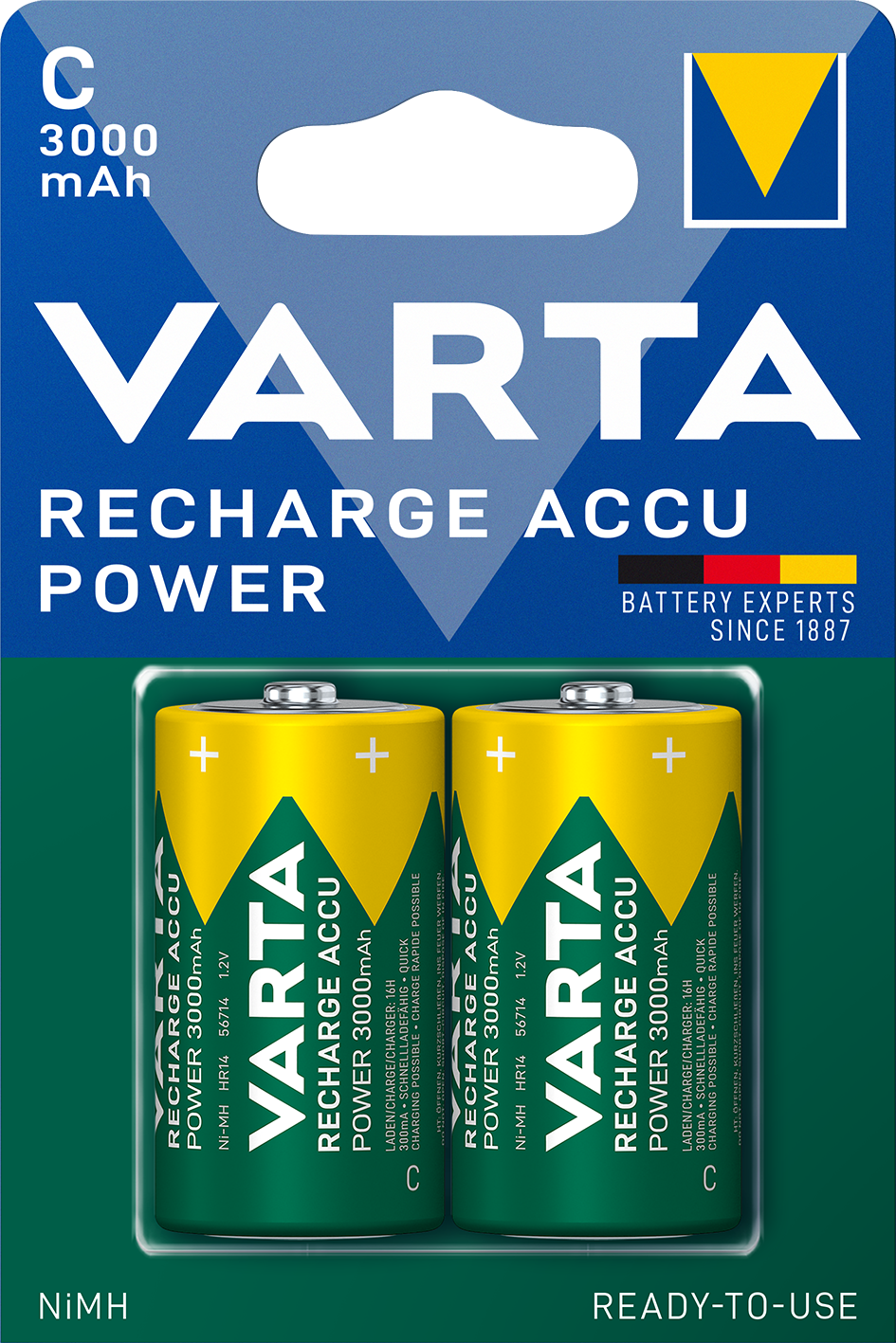 V56714 Varta Recharge Power Accu 2er Blister