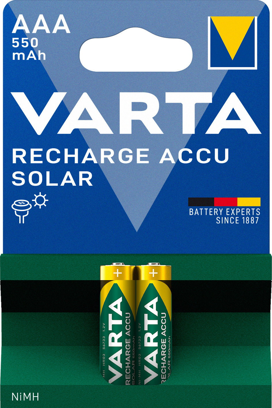 V56733 Varta Recharge Accu Solar  