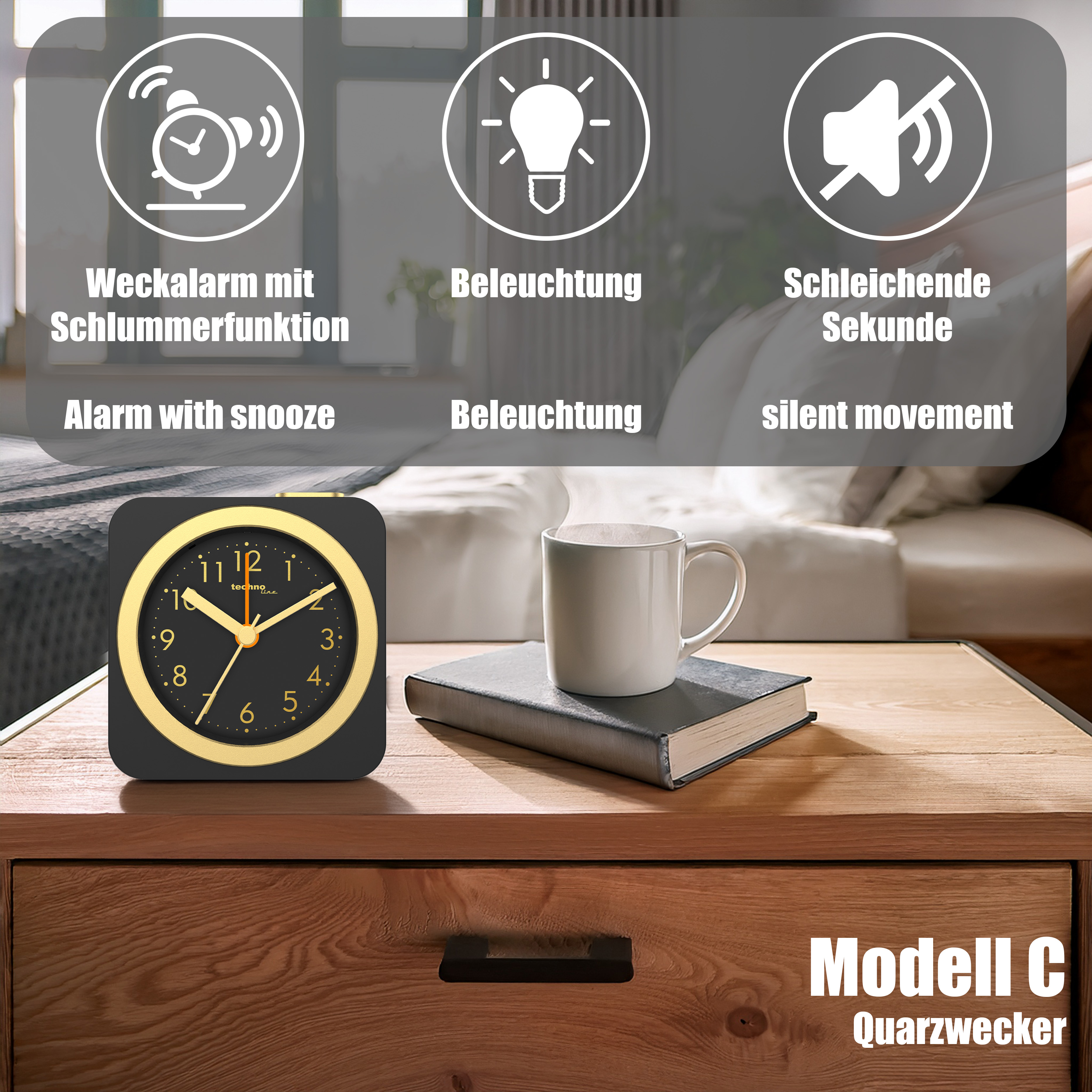 Modell C technoline Quarzuhr