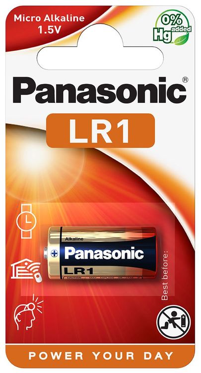 LR01 Panasonic Power Cell Batterie 