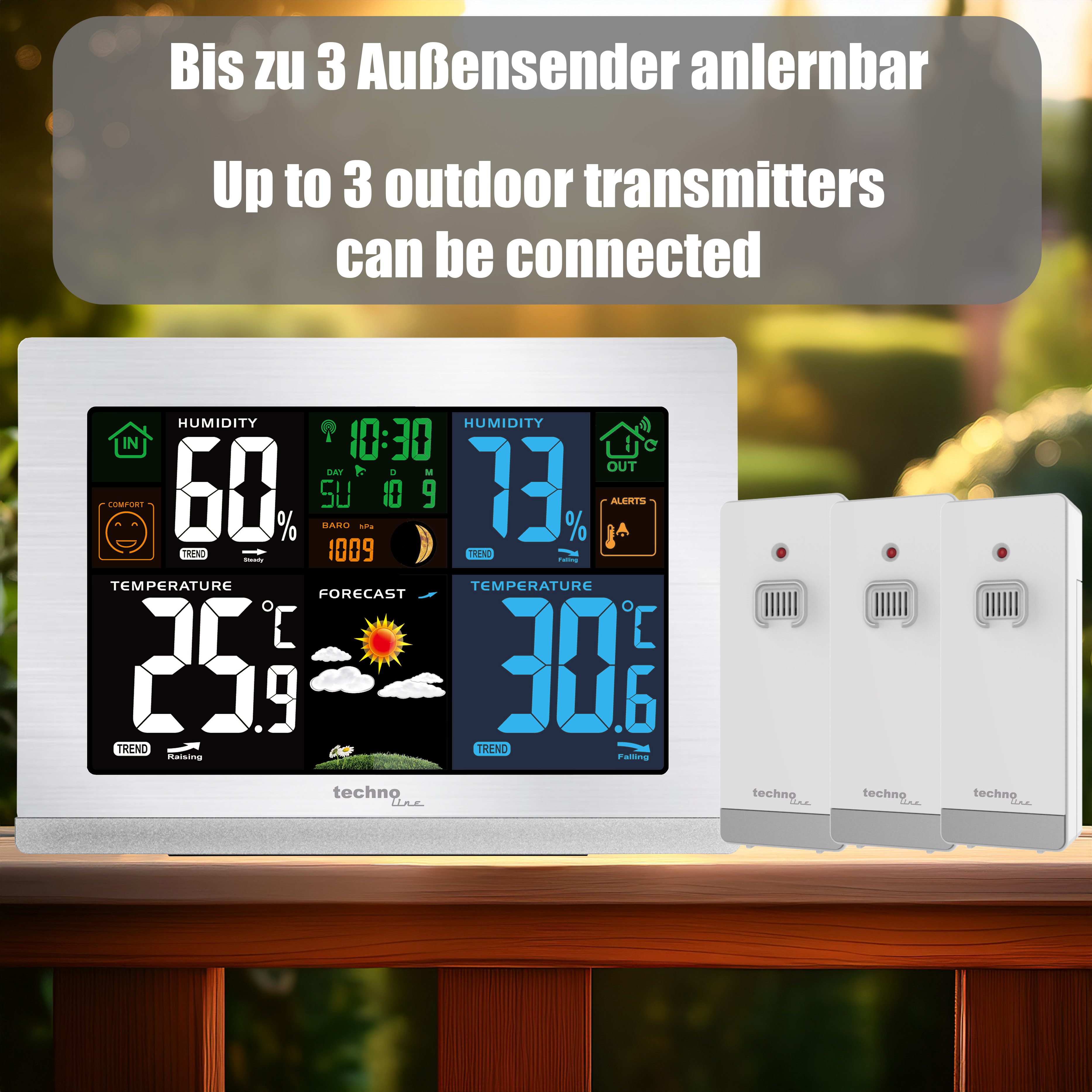 WS 6462  technoline Wetterstation