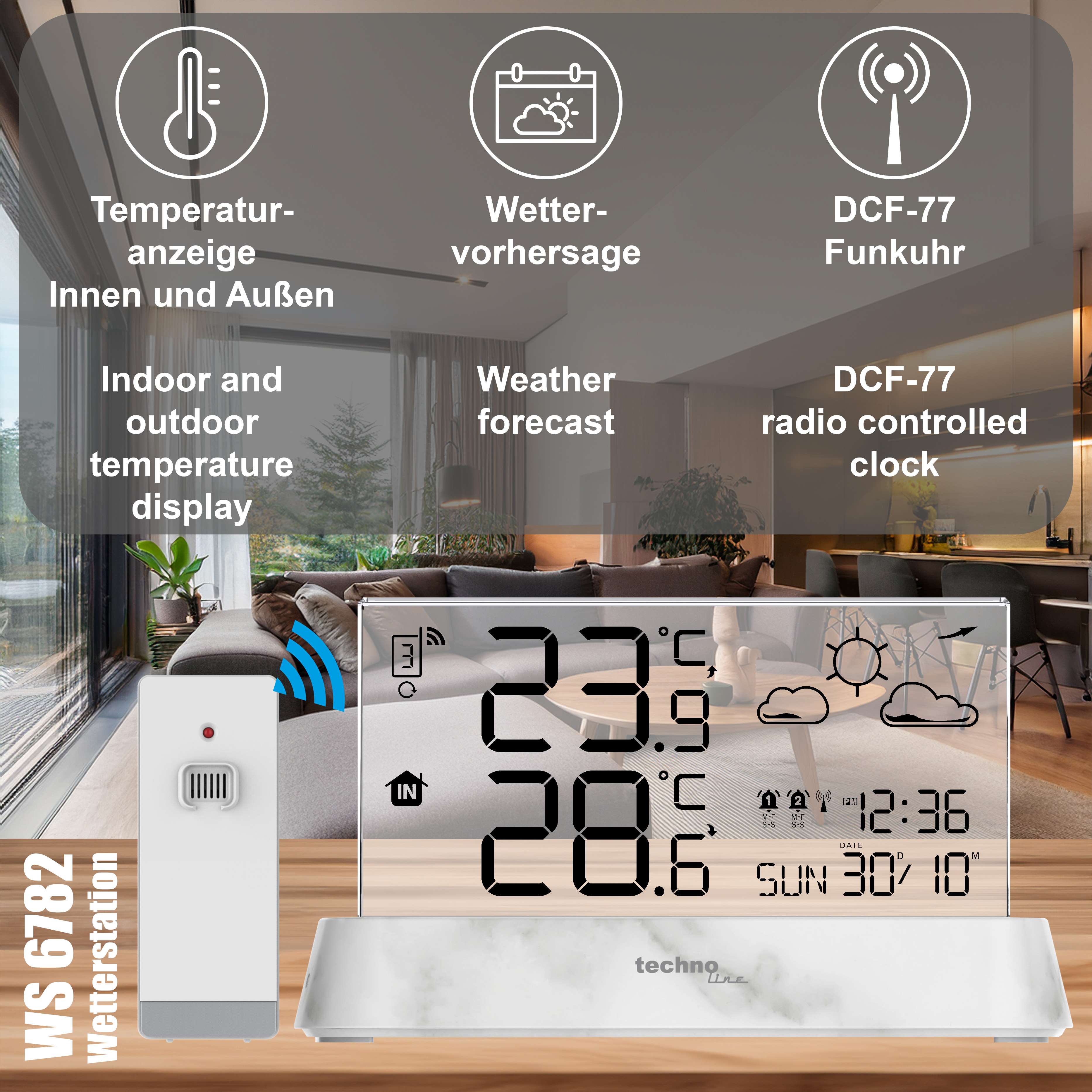 WS 6782 technoline Wetterstation