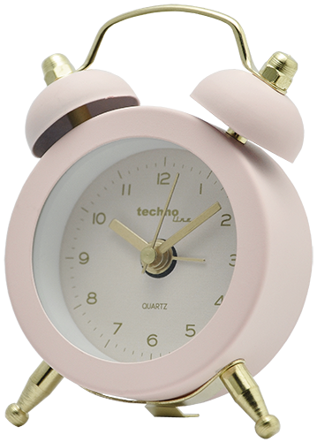 technoline Quarzwecker Modell GS, rosa